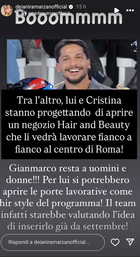 Uomini e Donne, colpo di scena: “Gianmarco Steri resta nel programma” Uomini e Donne, colpo di scena: “Gianmarco Steri resta nel programma”