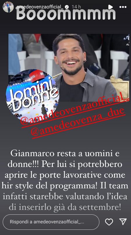 Uomini e Donne, colpo di scena: “Gianmarco Steri resta nel programma” Uomini e Donne, colpo di scena: “Gianmarco Steri resta nel programma”