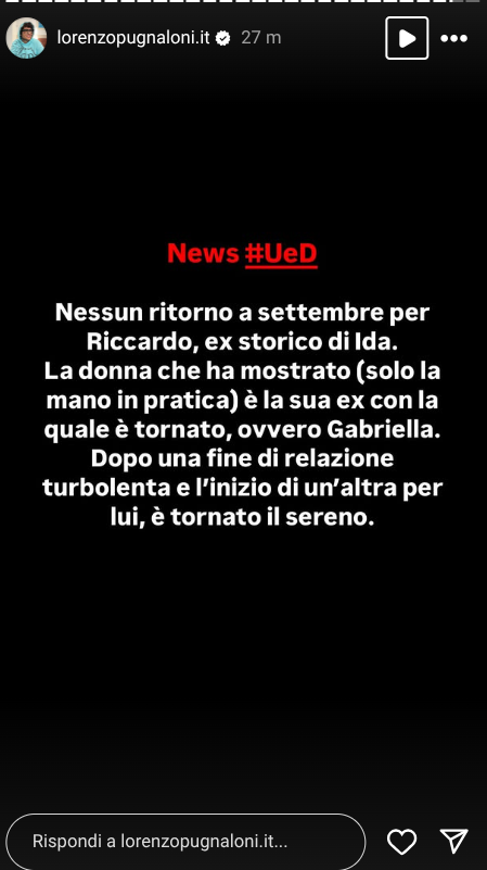 Uomini e Donne, Riccardo Guarnieri pronto a tornare nel trono Over? Uomini e Donne, Riccardo Guarnieri pronto a tornare nel trono Over?