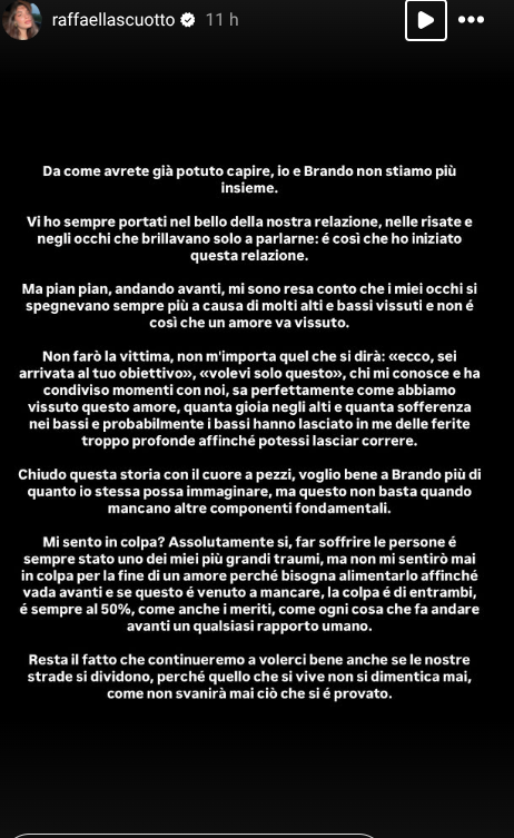 Uomini e Donne, è finita tra Raffaella Scuotto e Brando Ephrikian, lei rivela: “Chiudo questa storia perché…”